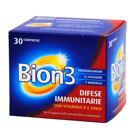 BION3 DIFESE IMMUNITARIE 30 COMPRESSE - Farmacia Bartoli