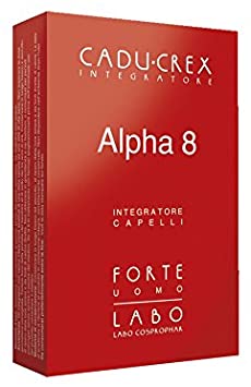 CADU CREX INTEGRATORE CAPELLI ALPHA-8 UOMO 30 COMPRESSE 30 GR - Farmacia Bartoli
