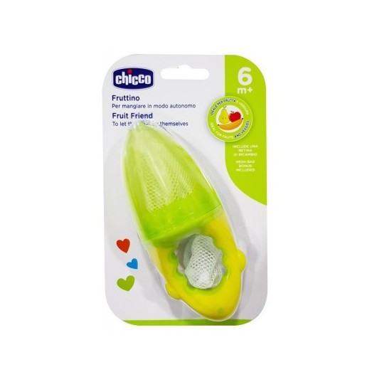 CHICCO FRUTTINO SUCCHIETTO RETINA PER ALIMENTI - Farmacia Bartoli