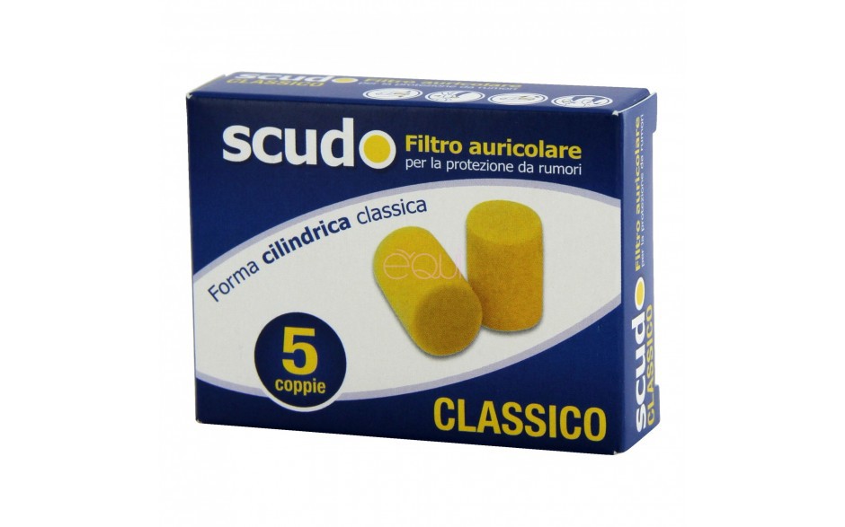 SCUDO FILTRO AURICOLARE CLASSICO SNR 36 DB 7-12MM 5 PAIA - Farmacia Bartoli