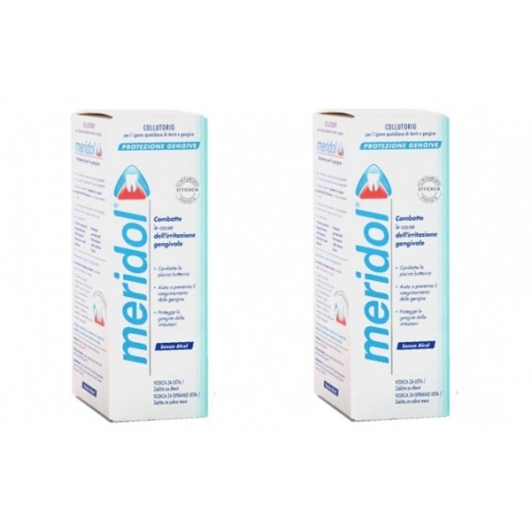 MERIDOL COLLUTORIO BIPACCO 2 X 400 ML - Farmacia Bartoli