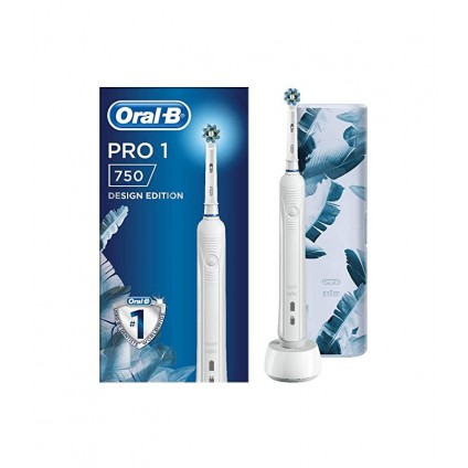 ORALB PRO1 COLOUR CROSS ACTION SPAZZOLINO ELETTRICO BIANCO - Farmacia Bartoli
