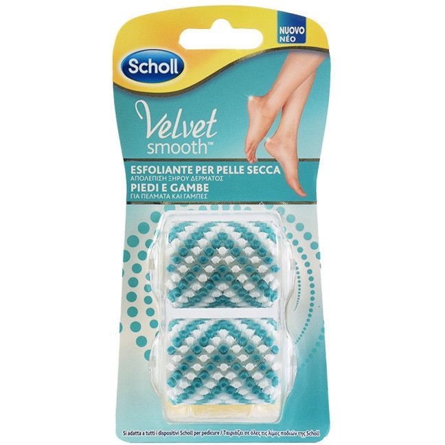 SCHOLL VELVET REFILL SPAZZOLA ESFOLIANTE - Farmacia Bartoli