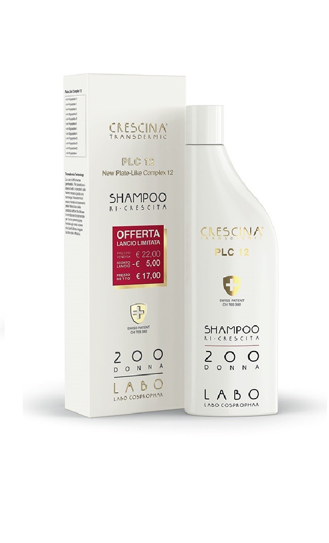 SHAMPOO CRESCINA RI-CRESCITA PLC 12 500 DONNA 150 ML - Farmacia Bartoli