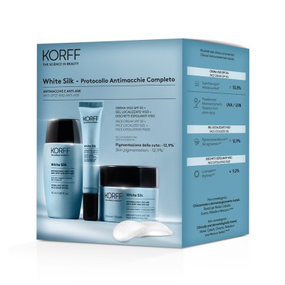 SKIN CARE WHITE SILK CREMA VISO+DISCHETTI+GEL - Farmacia Bartoli