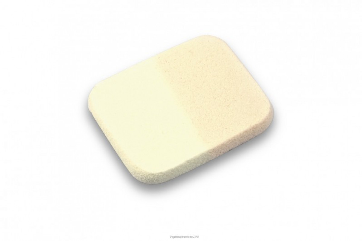 SPUGNETTA RETTANG MAKE UP DEL - Farmacia Bartoli