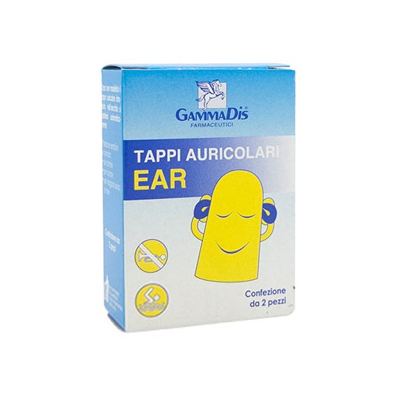 TAPPO AURICOLARE EAR GOMMAPIUMA 2 PEZZI GAMMADIS - Farmacia Bartoli