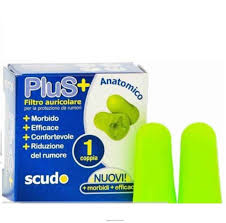 SCUDO FILTRO AURICOLARE PLUS SNR 37 DB 5-11MM 1 PAIO - Farmacia Bartoli