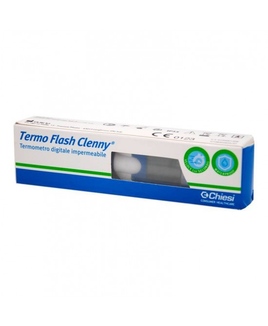 TERMOMETRO CLENNY TERMO FLASH PREDITTIVO 10 SECONDI WATERPROOF - Farmacia Bartoli