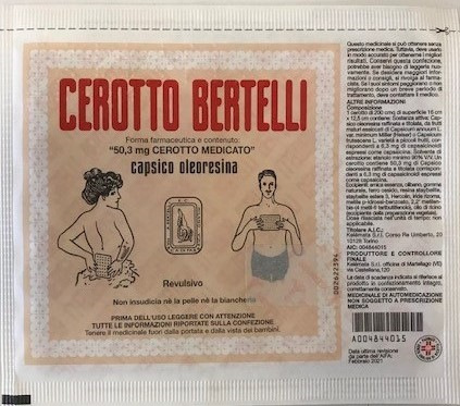 CEROTTO BERTELLI*MEDIO CM16X12 - Farmacia Bartoli