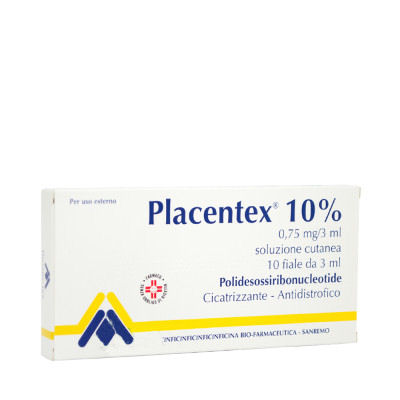 PLACENTEX*SOL CUT 10F 0,75MG - Farmacia Bartoli
