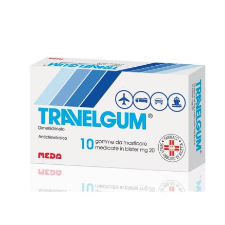 TRAVELGUM*10GOMME MAST 20MG - Farmacia Bartoli