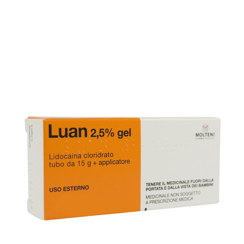 LUAN*GEL 15G 2,5%+APPLICATORE - Farmacia Bartoli