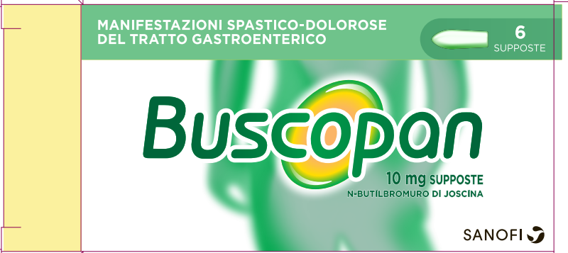 BUSCOPAN*6SUPP 10MG - Farmacia Bartoli