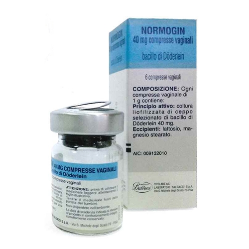 NORMOGIN*6CPR VAG 40MG - Farmacia Bartoli