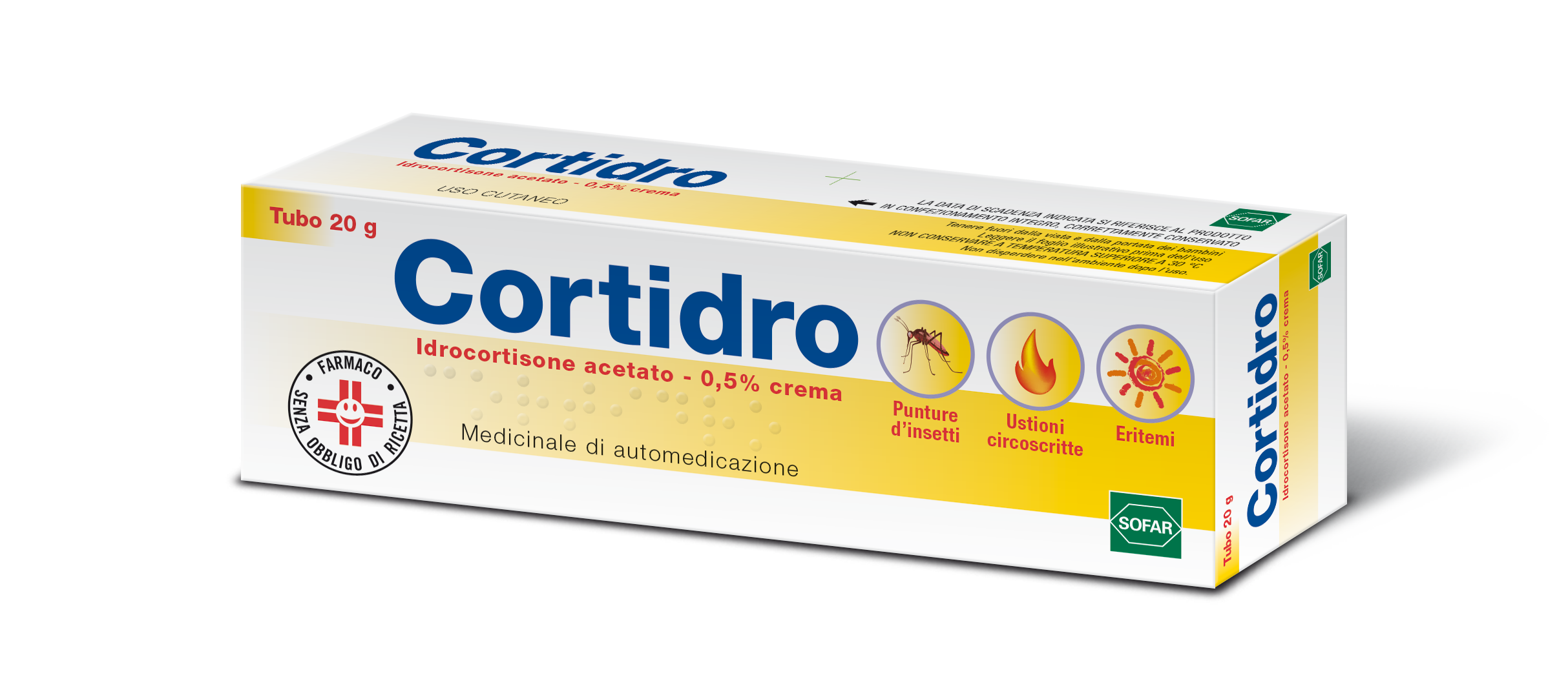 CORTIDRO*CREMA 20G 0,5% - Farmacia Bartoli