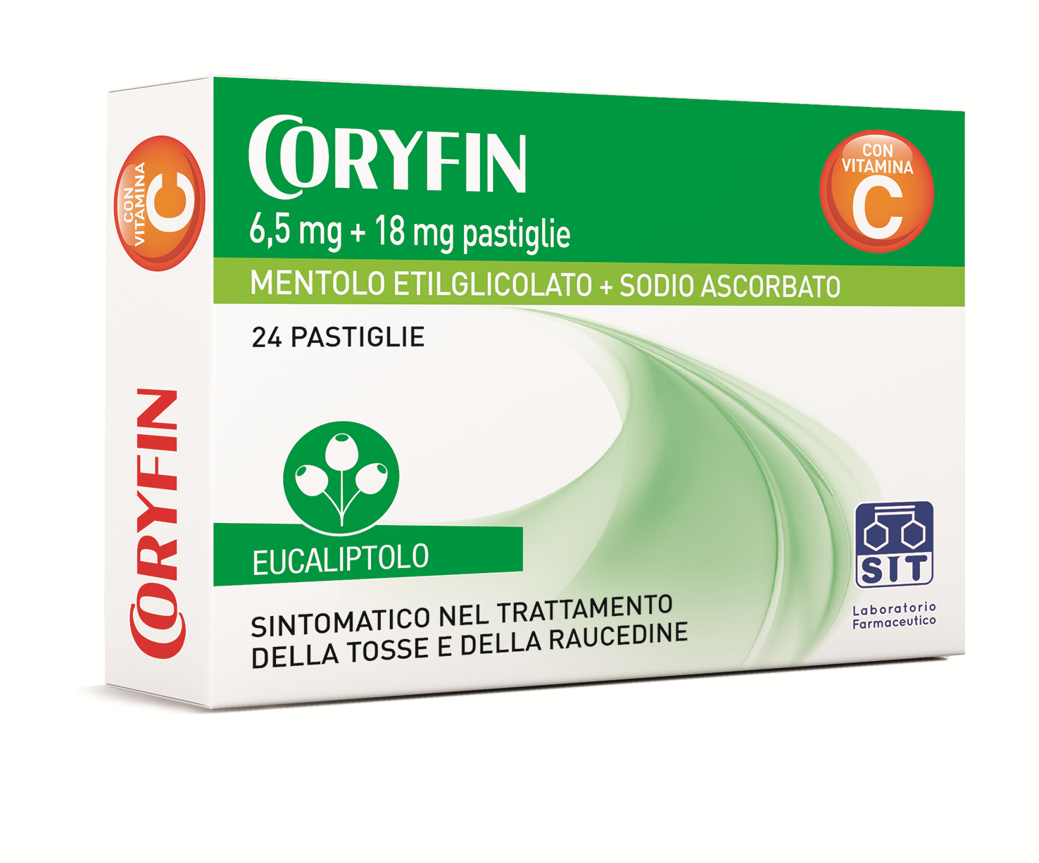 CORYFIN C*24CARAM MENTOLO - Farmacia Bartoli