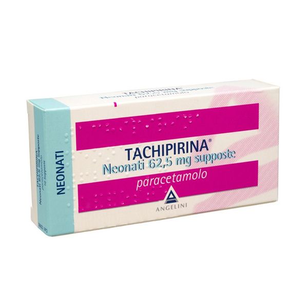 TACHIPIRINA*NEO 10SUPP 62,5MG - Farmacia Bartoli