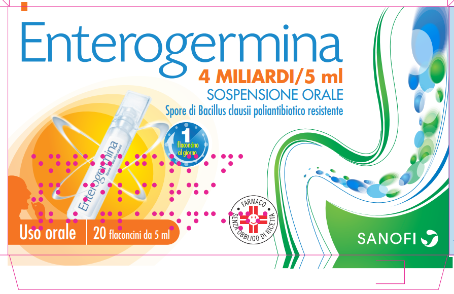 ENTEROGERMINA*OS 20FL 4MLD 5ML - Farmacia Bartoli