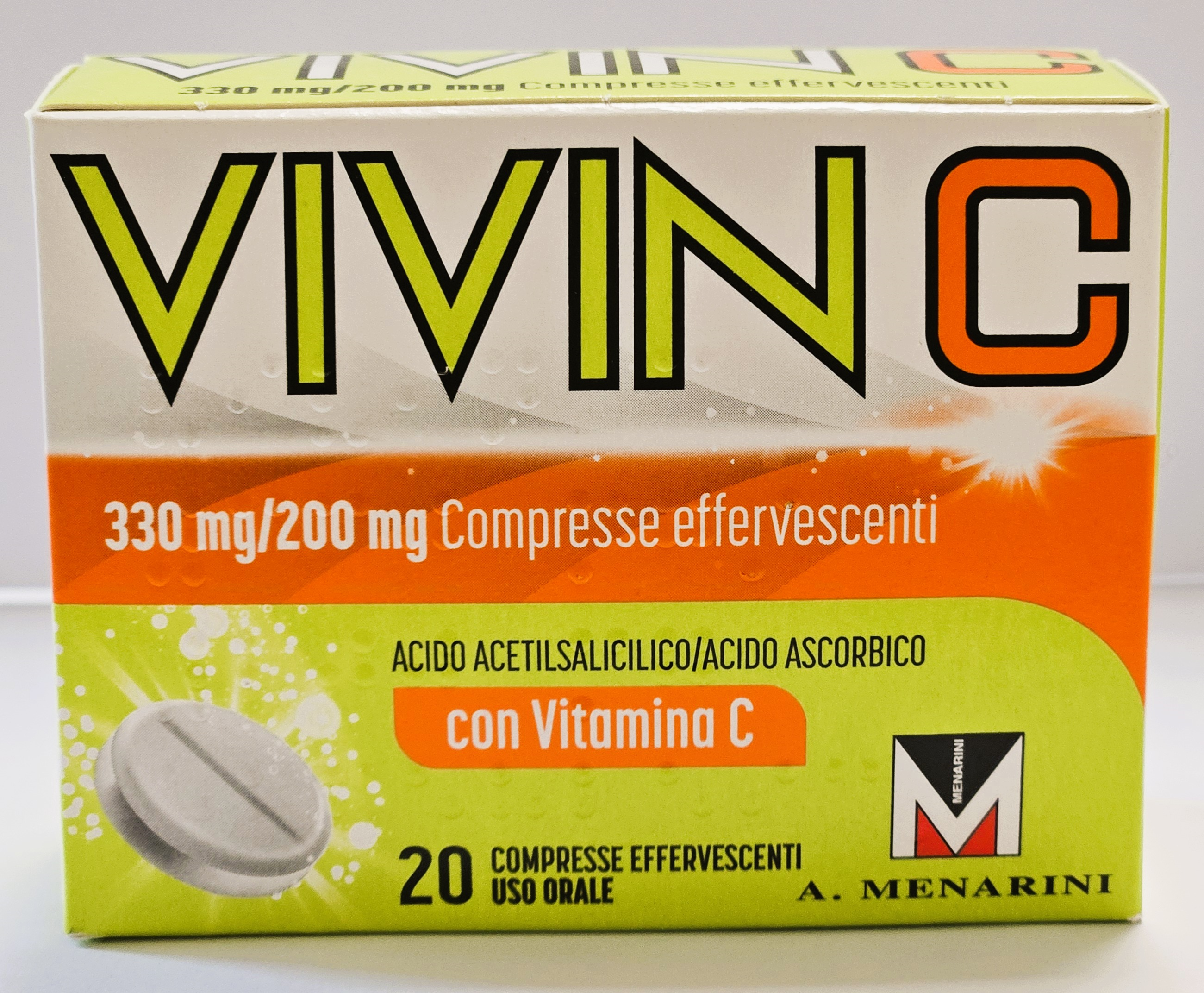 VIVIN C*20CPR EFF 330MG+200MG - Farmacia Bartoli