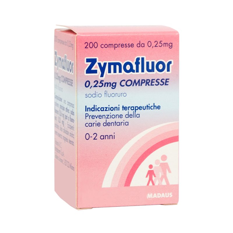 ZYMAFLUOR*200CPR 0,25MG - Farmacia Bartoli