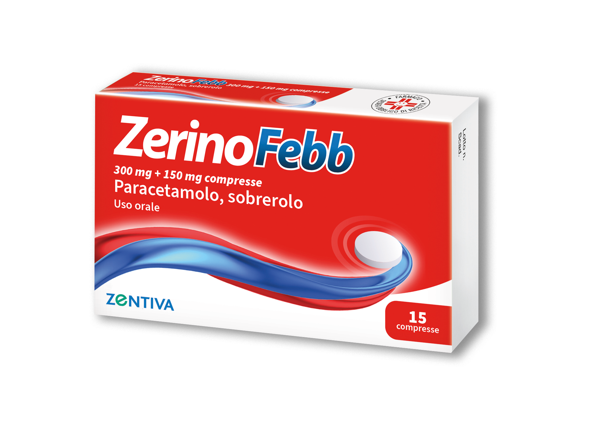 ZERINOFEBB*AD 15CPR 300+150MG - Farmacia Bartoli