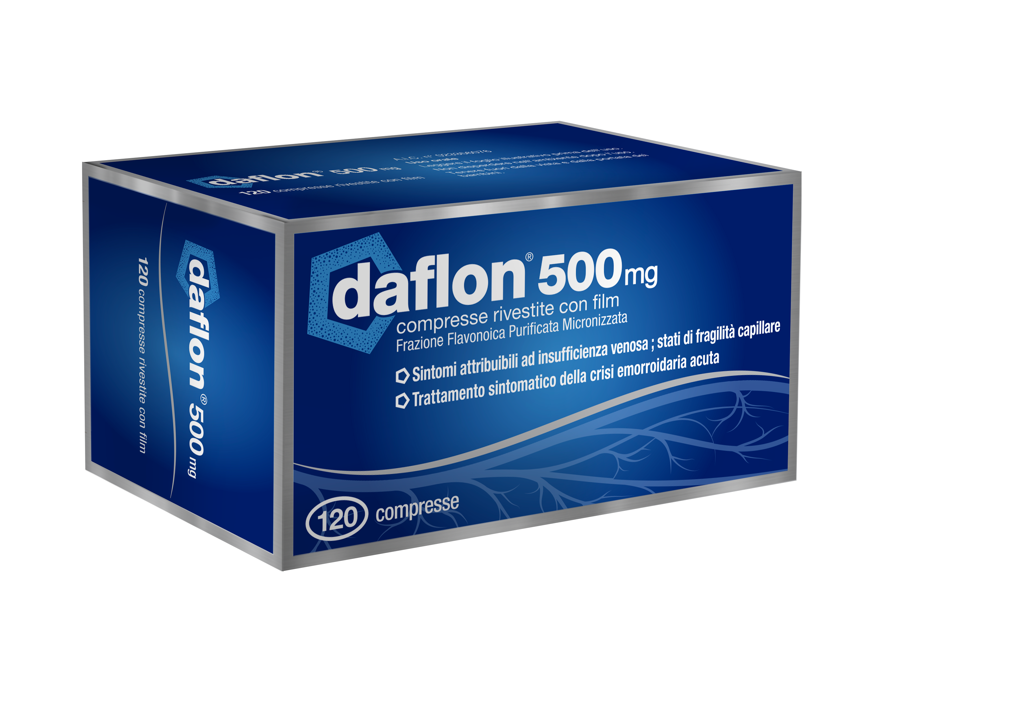 DAFLON*120CPR RIV 500MG - Farmacia Bartoli