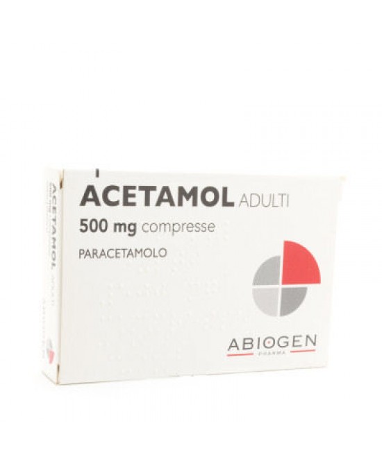 ACETAMOL*AD 20CPR 500MG - Farmacia Bartoli