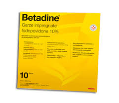 BETADINE*10GARZE IMPREGN 10x10 - Farmacia Bartoli