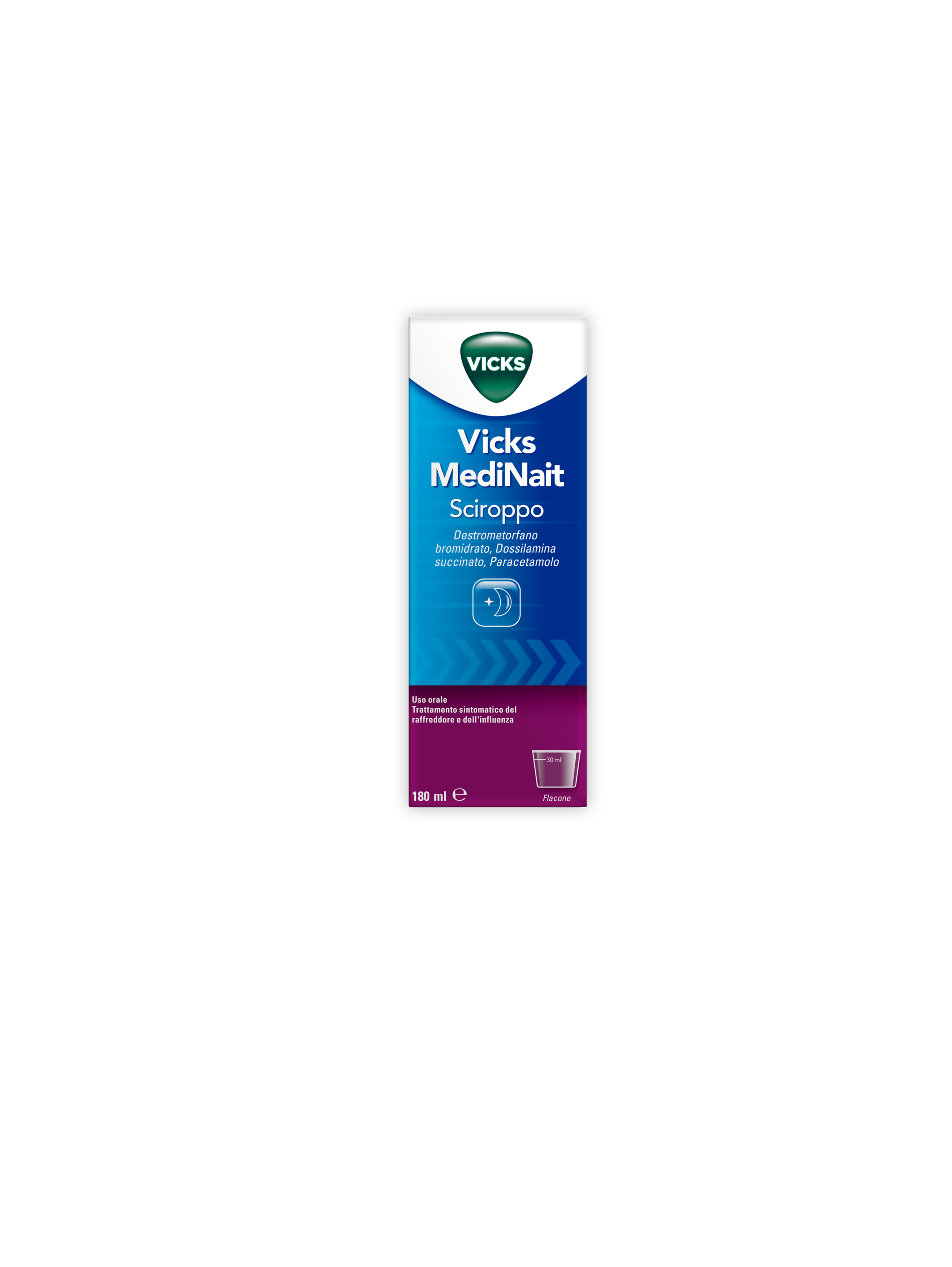 VICKS MEDINAIT*SCIR 180ML - Farmacia Bartoli