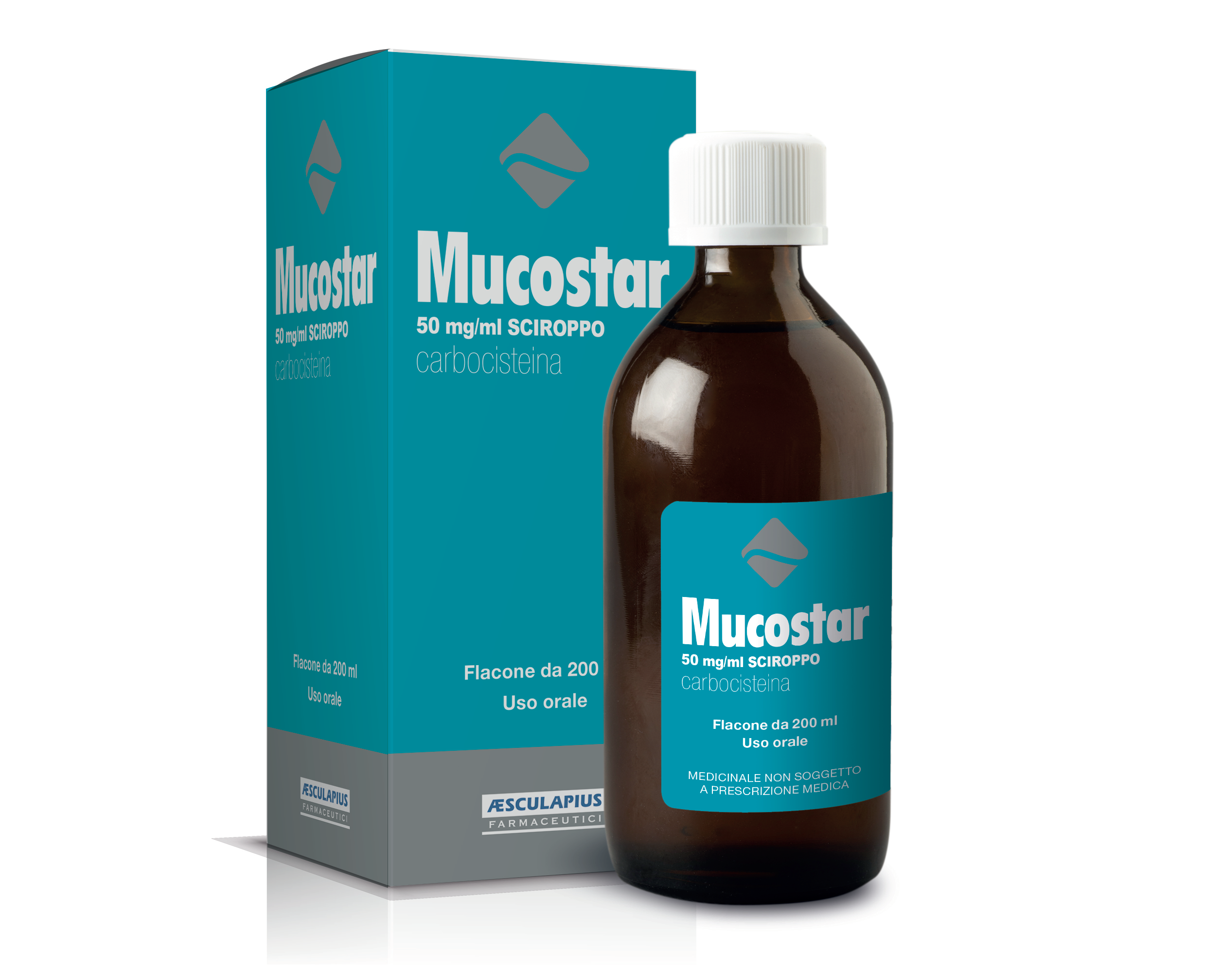MUCOSTAR*SCIR FL 200ML 50MG/ML - Farmacia Bartoli
