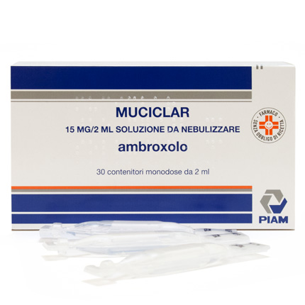MUCICLAR*NEBUL 30FL 15MG 2ML - Farmacia Bartoli