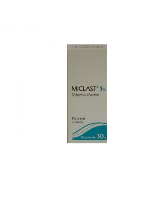 MICLAST*POLV CUT FL 30G 10MG/G - Farmacia Bartoli
