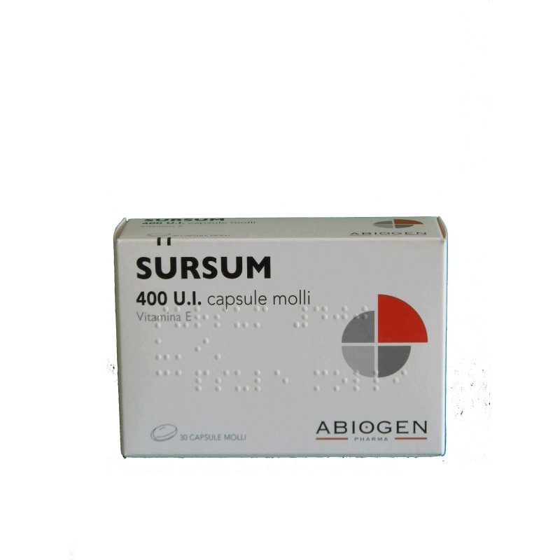 SURSUM*30CPS MOLLI 400UI - Farmacia Bartoli