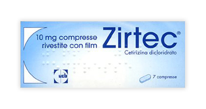 ZIRTEC*7CPR RIV 10MG - Farmacia Bartoli