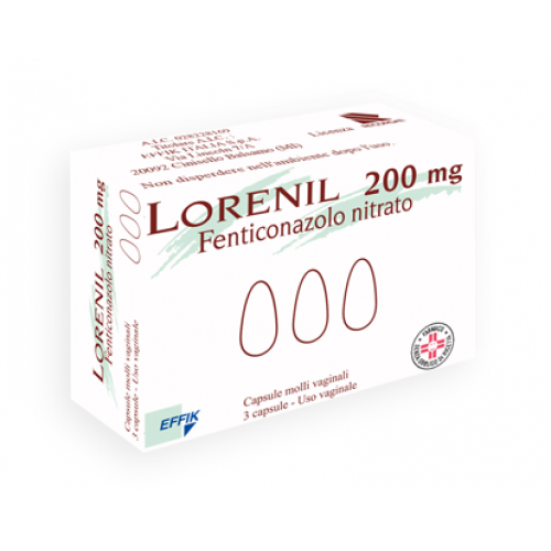 LORENIL*3CPS MOLLI VAG 200MG - Farmacia Bartoli