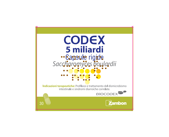 CODEX*30CPS 5MLD 250MG - Farmacia Bartoli