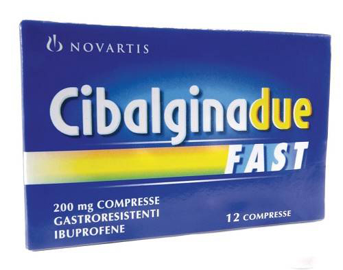 CIBALGINA DUE FAST*12CPR 200MG - Farmacia Bartoli