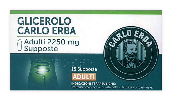 GLICEROLO*AD 18SUPP 2250MG - Farmacia Bartoli