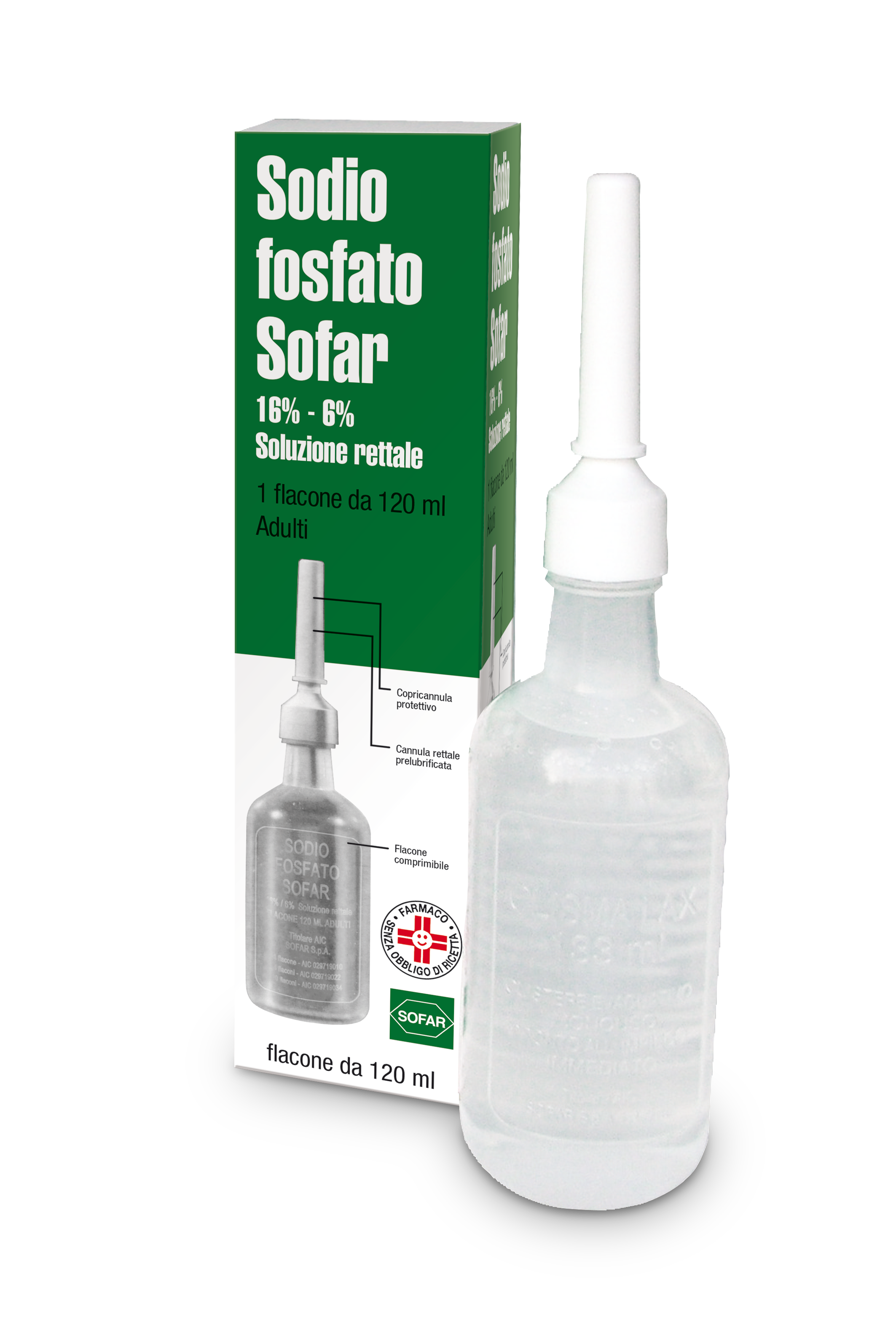 SODIO FOSFATO ALFA*RETT 120ML - Farmacia Bartoli