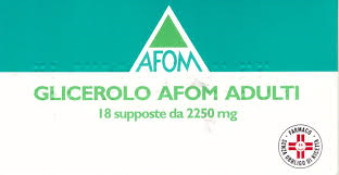 GLICEROLO AFOM*AD 18SUPP2250MG - Farmacia Bartoli