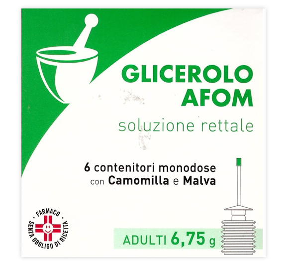 GLICEROLO AFOM*AD 6CONT 6,75G - Farmacia Bartoli