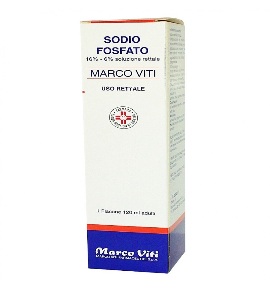 SODIO FOSFATO MV*SOL RET 120ML - Farmacia Bartoli