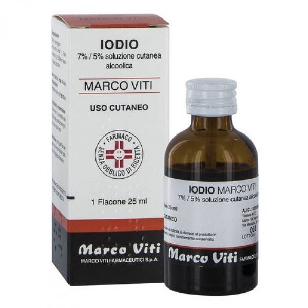 IODIO SOL ALCO I MV*25ML - Farmacia Bartoli