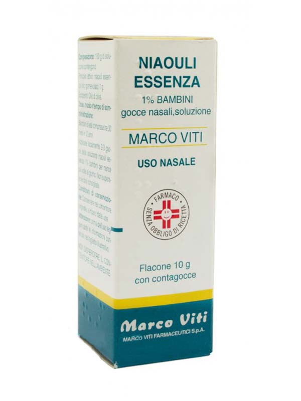 NIAOULI ESSENZA MV*1% GTT 10G - Farmacia Bartoli