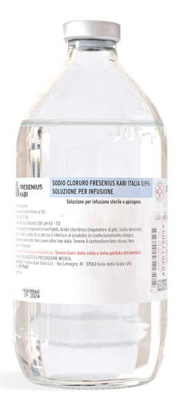 SODIO CLORURO FKI*0,9% 500ML - Farmacia Bartoli