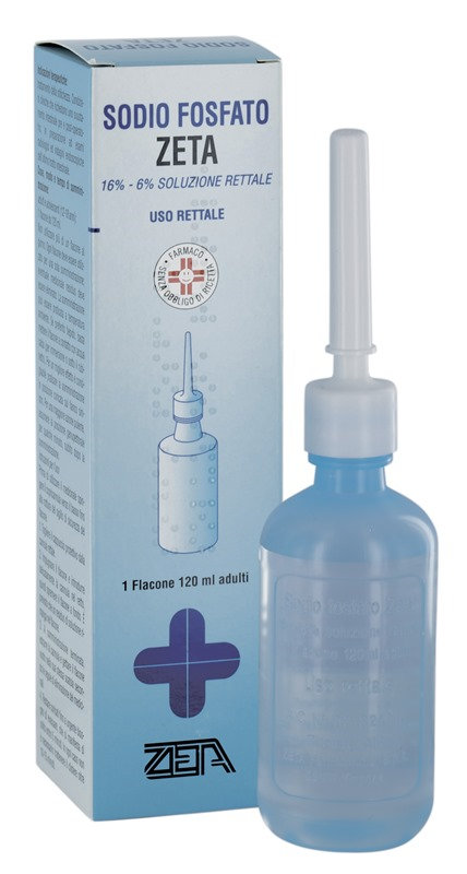 SODIO FOSFATO ZETA*RETT 120ML - Farmacia Bartoli