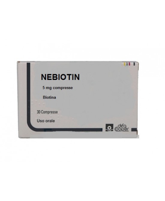 NEBIOTIN*30CPR 5MG - Farmacia Bartoli