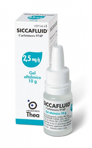 SICCAFLUID*GEL OFT 10G 2,5MG/G - Farmacia Bartoli