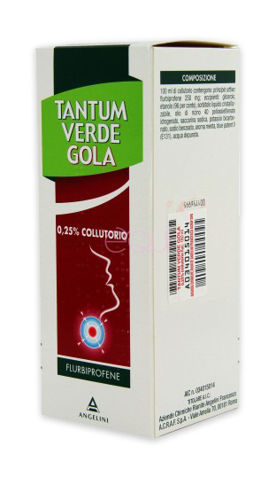 TANTUM VERDE GOLA*COLLUT 160ML - Farmacia Bartoli
